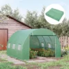 Outsunny 3 X 3 X 2m Replacement Cover ONLY For Tunnel Greenhouse -HOMCO Garden Shop outsunny 3 x 3 x 2m replacement cover only for tunnel greenhouse5056399117787 01c MP