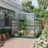 Outsunny 6x10ft Walk-In Polycarbonate Greenhouse Plant Grow Galvanized Aluminium -HOMCO Garden Shop outsunny 6x10ft walk in polycarbonate greenhouse plant grow galvanized aluminium5056399117732 01c MP