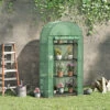 Outsunny 80 X 49 X 160cm Mini Greenhouse Portable Green House With Storage Shelf -HOMCO Garden Shop outsunny 80 x 49 x 160cm mini greenhouse portable green house with storage shelf5056534553562 01c MP