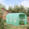 Outsunny Greenhouse Polytunnel Walk-in Flower Plant Steel 4 X 2 M Outdoor -HOMCO Garden Shop outsunny greenhouse polytunnel walk in flower plant steel 4 x 2 m outdoor5055974868786 01c MP