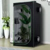 Outsunny Mylar Hydroponic Grow Tent With Floor Tray For Indoor Plant Black, Green -HOMCO Garden Shop outsunny mylar hydroponic grow tent with floor tray for indoor plant black green5056029842133 01c MP