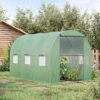 Outsunny Polytunnel Walk-in Garden Greenhouse With Zip Door And Windows 3 X 2M -HOMCO Garden Shop outsunny polytunnel walk in garden greenhouse with zip door and windows 3 x 2m5055974862210 01c MP