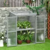 Outsunny Wood Cold Frame Greenhouse Outdoor Indoor PC Board 76 X 47 X 110cm Grey -HOMCO Garden Shop outsunny wood cold frame greenhouse outdoor indoor pc board 76 x 47 x 110cm grey5056399128042 01c MP