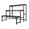Oypla 3 Tier Metal Garden Flower Staging Plant Stand Display Shelf 2 Oypla 3 Tier Metal Garden Flower Staging Plant Stand Display Shelf -HOMCO Garden Shop oypla 3 tier metal garden flower staging plant stand display shelf5056233251196 01c MP