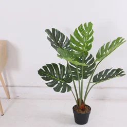 Oypla Artificial Monstera Plant 85cm Indoor Outdoor Decoration 8 Oypla Artificial Monstera Plant 85cm Indoor Outdoor Decoration -HOMCO Garden Shop oypla artificial monstera plant 85cm indoor outdoor decoration5060544759593 03c MP