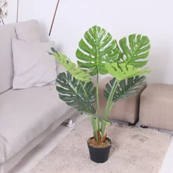 Oypla Artificial Monstera Plant 85cm Indoor Outdoor Decoration 9 Oypla Artificial Monstera Plant 85cm Indoor Outdoor Decoration -HOMCO Garden Shop oypla artificial monstera plant 85cm indoor outdoor decoration5060544759593 04c MP