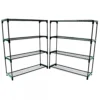 Oypla Flower Staging Display Greenhouse Racking Shelving Double Pack -HOMCO Garden Shop oypla flower staging display greenhouse racking shelving double pack5056233250953 01c MP