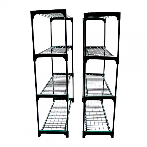 Oypla Flower Staging Display Greenhouse Racking Shelving Double Pack 5 Oypla Flower Staging Display Greenhouse Racking Shelving Double Pack - Image 3