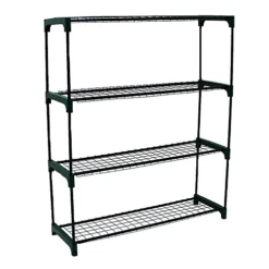 Oypla Flower Staging Display Greenhouse Racking Shelving 7 Oypla Flower Staging Display Greenhouse Racking Shelving -HOMCO Garden Shop oypla flower staging display greenhouse racking shelving5056233250939 02c MP