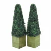 Oypla Set Of 2 Artificial Topiary Boxwood Pyramid Trees 90cm Indoor Outdoor Decoration -HOMCO Garden Shop oypla set of 2 artificial topiary boxwood pyramid trees 90cm indoor outdoor decoration5060544757537 01c MP