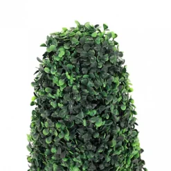 Oypla Set Of 2 Artificial Topiary Boxwood Pyramid Trees 90cm Indoor Outdoor Decoration -HOMCO Garden Shop oypla set of 2 artificial topiary boxwood pyramid trees 90cm indoor outdoor decoration5060544757537 02c MP