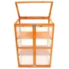 Oypla Wooden 2 Shelf Outdoor Cold Frame Cupboard Grow House -HOMCO Garden Shop oypla wooden 2 shelf outdoor cold frame cupboard grow house5056233250922 01c MP