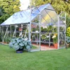 Palram Balance Silver 8x12 Greenhouse -HOMCO Garden Shop palram balance silver 8x12 greenhouse7290103111465 03i bq