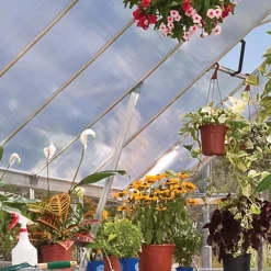 Palram Balance Silver 8x12 Greenhouse -HOMCO Garden Shop palram balance silver 8x12 greenhouse7290103111465 38c