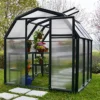 Palram - Canopia Eco Grow Green 6x6 Greenhouse -HOMCO Garden Shop palram canopia eco grow green 6x6 greenhouse7290103121228 08i bq