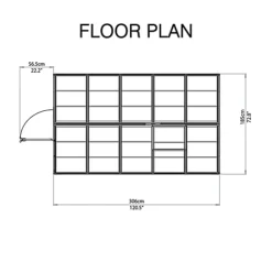 Palram - Canopia Harmony Silver 6x10 Greenhouse -HOMCO Garden Shop palram canopia harmony silver 6x10 greenhouse7290103110840 02t bq