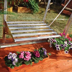 Palram - Canopia Heavy Duty 1 Tier Greenhouse Shelving 9 Palram - Canopia Heavy Duty 1 Tier Greenhouse Shelving -HOMCO Garden Shop palram canopia heavy duty 1 tier greenhouse shelving7290103111519 03i bq