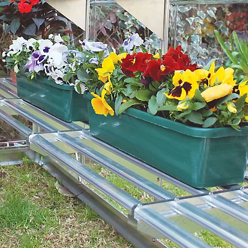 Palram - Canopia Heavy Duty 1 Tier Greenhouse Shelving 5 Palram - Canopia Heavy Duty 1 Tier Greenhouse Shelving - Image 3