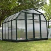 Palram - Canopia Hobby Gardner Green 8x8 Greenhouse -HOMCO Garden Shop palram canopia hobby gardner green 8x8 greenhouse7290103121655 01i bq