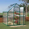 Palram - Canopia Mythos Green 6X6 Greenhouse -HOMCO Garden Shop palram canopia mythos green 6x6 greenhouse7290103110949 01i BQ