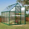 Palram - Canopia Mythos Green 6X8 Greenhouse -HOMCO Garden Shop palram canopia mythos green 6x8 greenhouse7290103110611 01i BQ