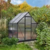 Palram - Canopia Mythos Grey 6X4 Greenhouse -HOMCO Garden Shop palram canopia mythos grey 6x4 greenhouse7290108601022 01i BQ