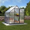 Palram - Canopia Mythos Grey 6X6 Greenhouse -HOMCO Garden Shop palram canopia mythos grey 6x6 greenhouse7290108601039 01i BQ