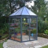 Palram - Canopia Oasis™ Grey 8x6 Greenhouse -HOMCO Garden Shop palram canopia oasis grey 8x6 greenhouse7290108133837 01i bq