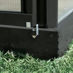 Palram - Canopia Victory Dark Grey 12x10 Greenhouse -HOMCO Garden Shop palram canopia victory dark grey 12x10 greenhouse7290103121914 38c