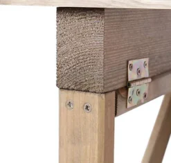 Primrose 2 Tier Easy Store Treated Pine Wooden Garden Greenhouse Staging 1.22m -HOMCO Garden Shop primrose 2 tier easy store treated pine wooden garden greenhouse staging 1 22m5055837218383 03c MP