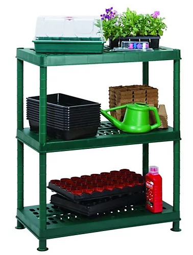 Primrose 3-Tier Easy-Store Collapsible Modular Garden Greenhouse Staging 0.8m 3 Primrose 3-Tier Easy-Store Collapsible Modular Garden Greenhouse Staging 0.8m