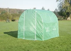 Primrose Premium Polytunnel With Galvanised Frame 3m X 2m -HOMCO Garden Shop primrose premium polytunnel with galvanised frame 3m x 2m5055837213876 03c MP