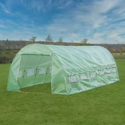 HOMCO Garden Shop -HOMCO Garden Shop primrose premium polytunnel with galvanised frame 6m x 3m5055837213845 02c MP