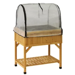 Raised Bed Herb Garden Micro Mesh Cover -HOMCO Garden Shop raised bed herb garden micro mesh cover4975149956746 02c MP