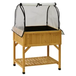 Raised Bed Herb Garden Micro Mesh Cover -HOMCO Garden Shop raised bed herb garden micro mesh cover4975149956746 03c MP