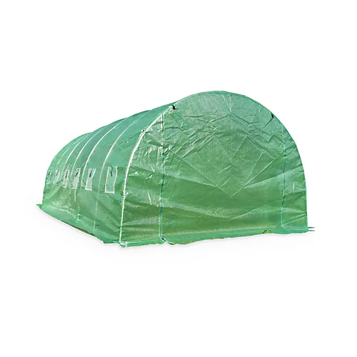 Replacement Greenhouse Cover - 18 Sq Metres - Romarin - Green 5 Replacement Greenhouse Cover - 18 Sq Metres - Romarin - Green - Image 3