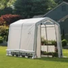Shelterlogic White 6x8 Greenhouse 1 Shelterlogic White 6x8 Greenhouse -HOMCO Garden Shop shelterlogic white 6x8 greenhouse5013856990024 01i