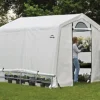 Shelterlogic White 8x8 Greenhouse -HOMCO Garden Shop shelterlogic white 8x8 greenhouse5013856990055 01i