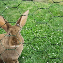 Simpa 0.6M X 25M Green PVC Coated Galvanised Steel Wire Garden Fencing -HOMCO Garden Shop simpa 0 6m x 25m green pvc coated galvanised steel wire garden fencing0793198251254 05c MP