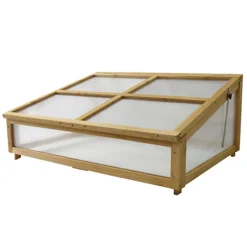 Small Cold Frame - Natural (FSC 100%) -HOMCO Garden Shop small cold frame natural fsc 100 4975149815760 02c MP