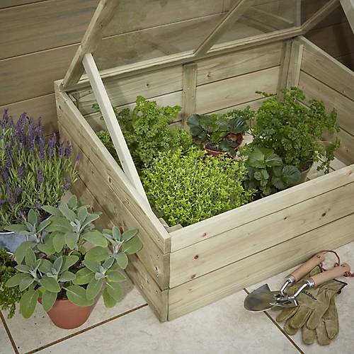 Verve Softwood Coldframe 37cm(H) 93cm(W) 4 Verve Softwood Coldframe 37cm(H) 93cm(W) - Image 2