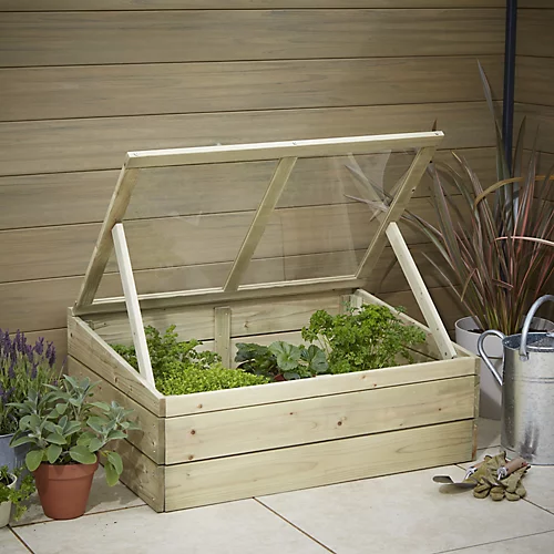 Verve Softwood Coldframe 37cm(H) 93cm(W) 5 Verve Softwood Coldframe 37cm(H) 93cm(W) - Image 3