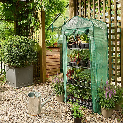 Westland Plastic Grow It Premium 4 Tier Compact Growhouse 3 Westland Plastic Grow It Premium 4 Tier Compact Growhouse